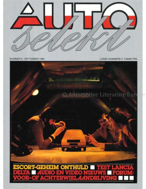 1980 AUTO SELEKT MAGAZINE 05 NEDERLANDS, Boeken, Auto's | Folders en Tijdschriften