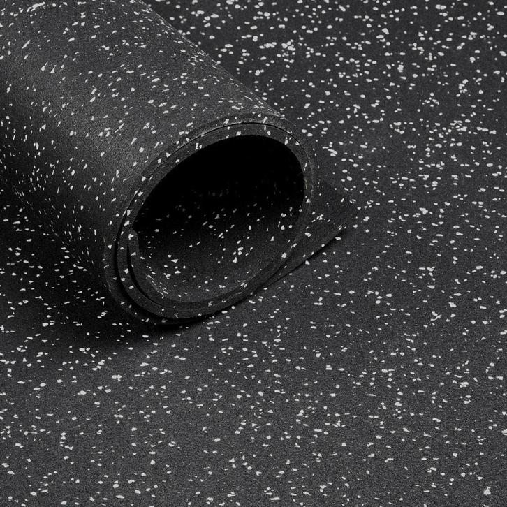 Sportvloer *Premium* - Rol van 12,5 m2 - Dikte 6 mm - Zwart, Sport en Fitness, Overige Sport en Fitness, Verzenden