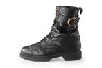 Stefano Lauran Veterboots in maat 38 Zwart | 10% extra, Kleding | Dames, Verzenden, Zwart, Overige typen, Zo goed als nieuw