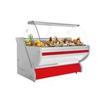 GGM Gastro | Koeltoonbank - 1700mm - met verlichting - Rood, Zakelijke goederen, Horeca | Meubilair en Inrichting, Verzenden, Nieuw in verpakking