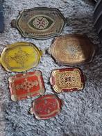 Dienblad (6) - Hout, Plastic - Vassoio fiorentino, Antiek en Kunst