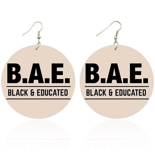 Black and Educated - Afrikaanse oorbellen, Sieraden, Tassen en Uiterlijk, Oorbellen, Nieuw, Ophalen of Verzenden