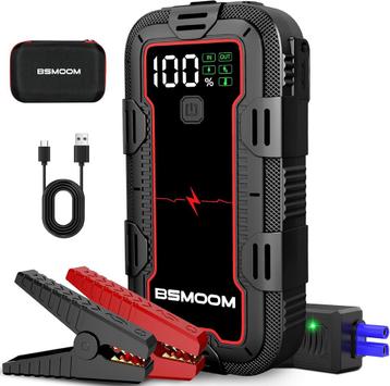 Jumpstarter voor auto - Starthulp - 12V - 5000A - Zwart - BS beschikbaar voor biedingen