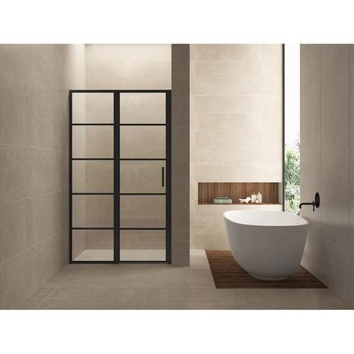 Nisdeur Wiesbaden Horizon met Vast Paneel 110x200 cm 8 mm, Doe-het-zelf en Verbouw, Sanitair, Douche, Nieuw, Ophalen of Verzenden