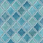 Plakfolie, plakplastic Arabische tegels blauw, Huis en Inrichting, Woonaccessoires | Overige, Nieuw