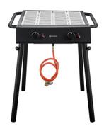 HENDI Xantos Black Gasgrill | Zwart | 9,5kW | 770x710x(H)870, Ophalen of Verzenden, Nieuw in verpakking