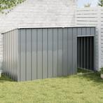 vidaXL Hondenhok met dak 196x91x110 cm verzinkt staal, Verzenden, Nieuw