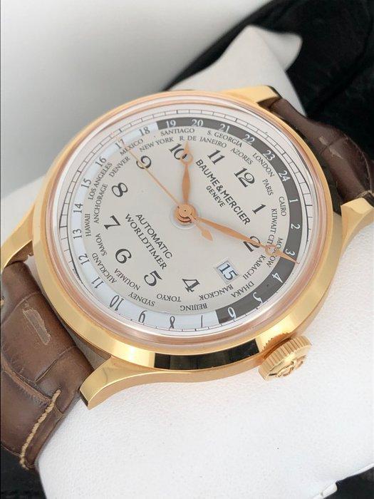 Baume & Mercier - Capeland Worldtimer GMT Automatic 18K Gold, Sieraden, Tassen en Uiterlijk, Horloges | Heren