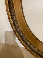 Lijst - Antiek ovaal imperium van hout en goud, Antiek en Kunst