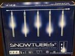 LED Snowtube klein  Snowtube Koppel set met 5 tubes, Diversen, Kerst, Ophalen of Verzenden, Nieuw