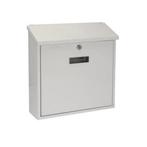 Brievenbus | GardaLux (Gegalvaniseerd staal, Wit), Verzenden, Nieuw