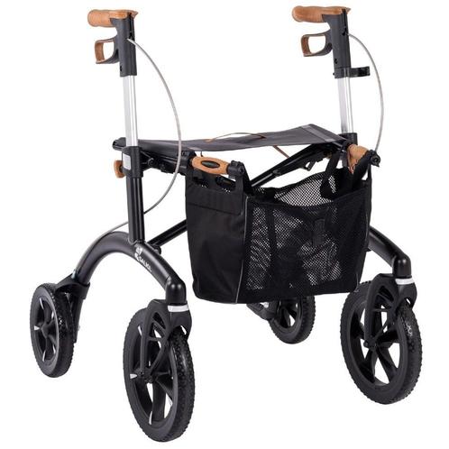 Saljol Allround lichtgewicht rollator - Zwart, Small, Diversen, Rollators, Ophalen of Verzenden