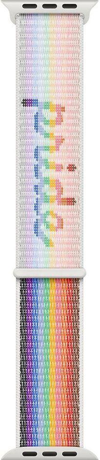 Apple 38/40/41 mm geweven Sportbandje pride edition, Telecommunicatie, Overige Telecommunicatie, Zo goed als nieuw, Verzenden
