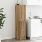 vidaXL Apothekerskast Artisian Oak 30x41x144,5 cm bewerkt, Huis en Inrichting, Kasten | Overige, Verzenden, Nieuw