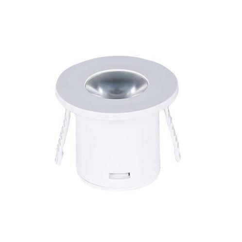 LED Mini inbouwspot Ø30mm 1 W IP20 Niet dimbaar Wit warm wit, Huis en Inrichting, Lampen | Plafondlampen, Ophalen of Verzenden
