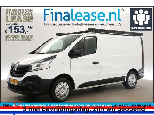 Renault Trafic 1.6 dCi T27 L1H1 Airco Cruise Nav PDC €153pm, Auto's, Bestelauto's, Lease, Handgeschakeld, Diesel, Renault, Wit