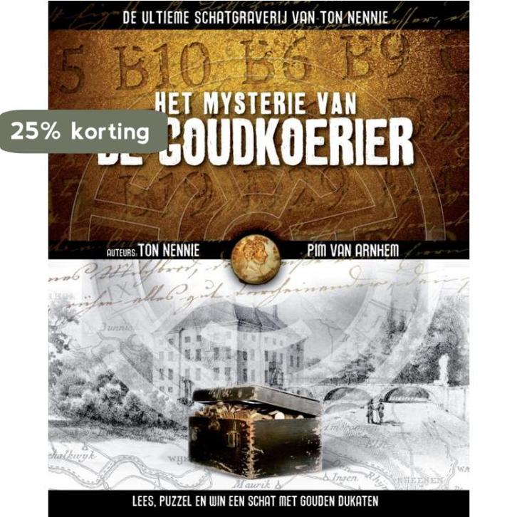 Het mysterie van de goudkoerier 9789085108962 Pim van Arnhem, Boeken, Hobby en Vrije tijd, Zo goed als nieuw, Verzenden