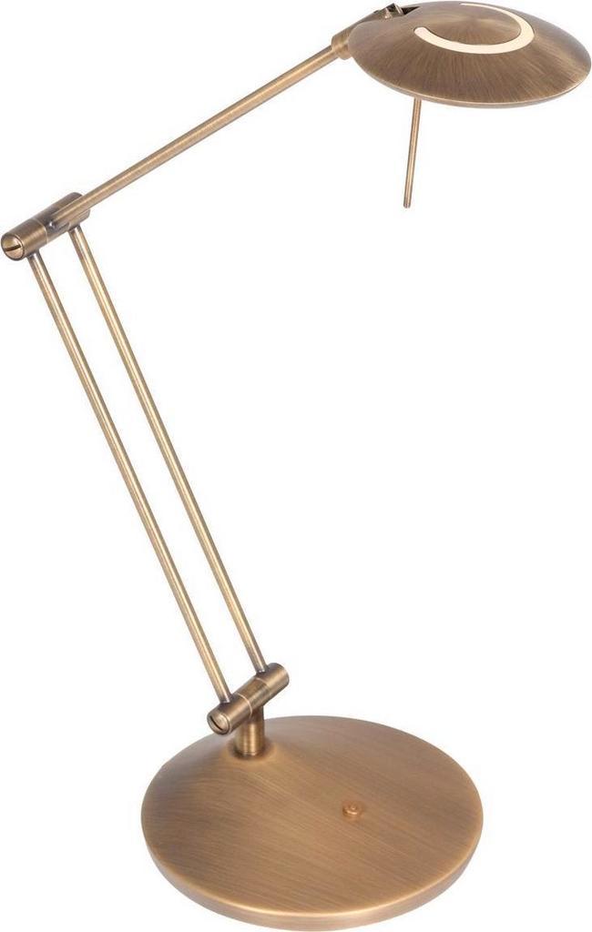 2dekans | Steinhauer Zodiac LED - Tafellamp Klassiek - Brons, Huis en Inrichting, Lampen | Tafellampen, Zo goed als nieuw, Ophalen of Verzenden