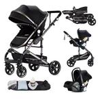 3-in-1 Kinderwagen Reissysteem met Buggy en Autostoel, Verzenden, Nieuw