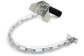 Stormketting met kettinghoes extra zware uitvoering staal, Doe-het-zelf en Verbouw, Hang- en Sluitwerk, Nieuw, Ophalen of Verzenden