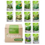 Kruidenzaden Pakket - 12 Essentiële Soorten, Verzenden, Gehele jaar, Volle zon, Zaad