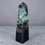 Smaragd Obelisk met pegmatiet en glimmerschiefer –