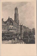 UTRECHT - P. G. Vertin, 1819-1893 De Vismarkt te Utrecht,..., Verzenden, Gelopen