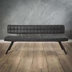 Eetkamerbank Aria Zwart 180 cm, Verzenden, Nieuw
