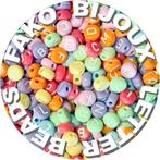 Fako Bijoux® - Letterkralen - Letter Beads - Alfabet Kralen, Hobby en Vrije tijd, Kralen en Sieraden maken, Nieuw, Verzenden