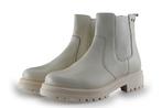 Nelson Chelsea boots in maat 40 Wit | 10% korting, Kleding | Dames, Verzenden, Wit, Overige typen, Zo goed als nieuw