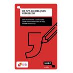 9789072482204 De APA-richtlijnen uitgelegd | Tweedehands, Verzenden, Zo goed als nieuw, Werkgroep APA