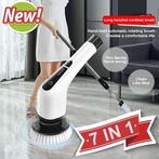 2dekans | 7 In 1 Elektrische Reiniging Turbo Scrub Borstel, Ophalen of Verzenden