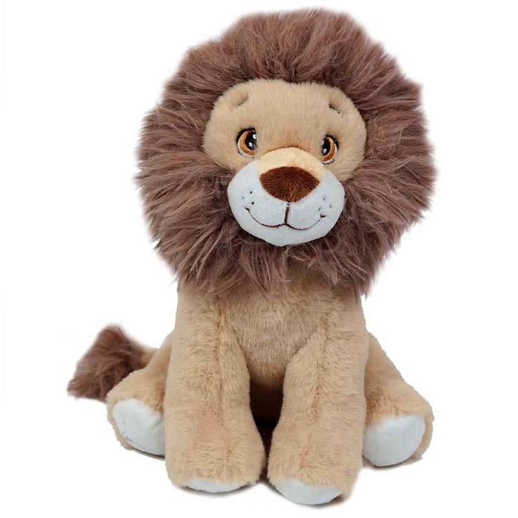 Eco Knuffel Leeuw - zittend - Geborduurde Ogen - 21 cm NIEUW, Kinderen en Baby's, Speelgoed | Knuffels en Pluche, Nieuw, Ophalen of Verzenden