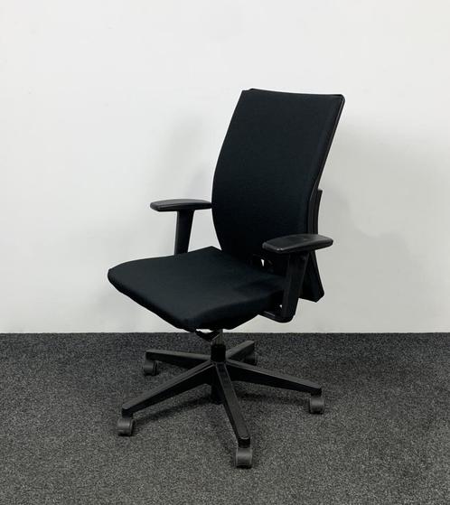 Refurbished Comforto D39 Bureaustoel Zwart, Huis en Inrichting, Bureaustoelen, Bureaustoel, Zwart, Ergonomisch, Ophalen of Verzenden
