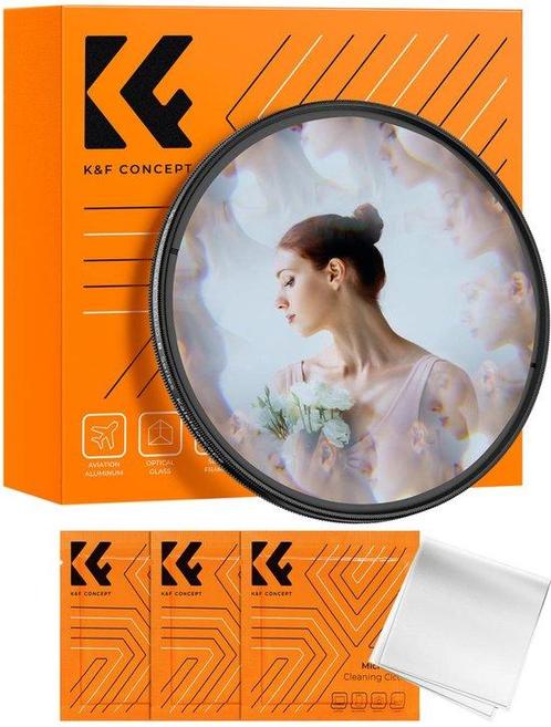 K&F Concept 58mm Kaleidoscope Nano-B filter refractie, Audio, Tv en Foto, Fotografie | Lenzen en Objectieven, Verzenden
