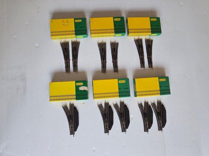 Minitrix N - 4946/4952 - Modeltreinsporen (11), Hobby en Vrije tijd, Modeltreinen | N-Spoor