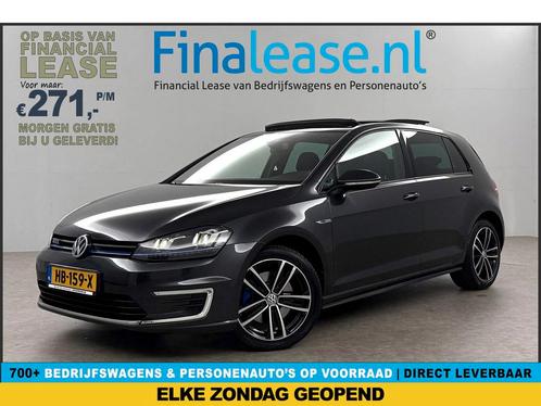 Volkswagen Golf 1.4 TSI GTE 225PK Pano LED Trekh Cam €271pm, Auto's, Volkswagen, Lease, Automaat, Overige carrosserieën, Hybride Elektrisch/Benzine