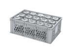 BASIC glazenkrat - 600 x 400 x H 224 mm voor 15 glazen -, Ophalen of Verzenden, Nieuw