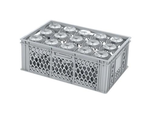 BASIC glazenkrat - 600 x 400 x H 224 mm voor 15 glazen -, Diversen, Overige Diversen, Nieuw, Ophalen of Verzenden