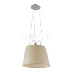 Artemide Tolomeo Mega Sospensione, frame aluminium/lampenkap, Huis en Inrichting, Lampen | Hanglampen, Verzenden, Nieuw
