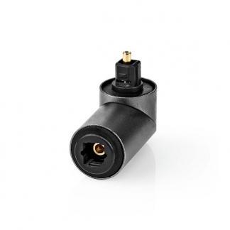 Toslink adapter | Nedis (Verguld, Digitaal, Haaks), Audio, Tv en Foto, Audiokabels en Televisiekabels, Nieuw, Verzenden