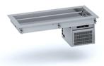 Inbouw koeling | 2x 1/1GN | 80mm | (H)52,1x(B)79x(D)72, Verzenden, Nieuw in verpakking, Koelen en Vriezen