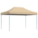 Partytent inklapbaar pop-up 440x292x315 cm beige, Verzenden, Nieuw, 2 meter of meer, Partytent