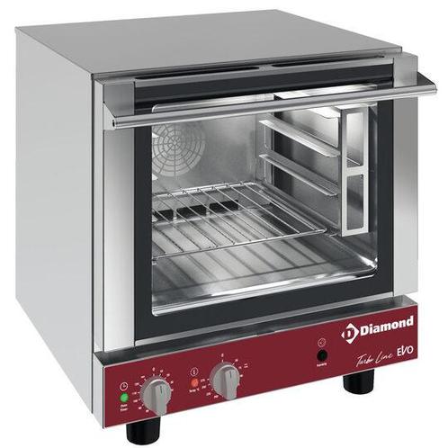 Elektrische convectieoven, 4x gn 2/3 + manuele bevochtiger |, Zakelijke goederen, Horeca | Overige, Verzenden