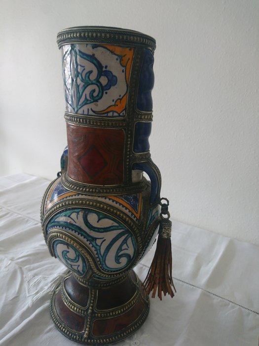 Oude fez-vaas - Keramiek - Marokko - Begin 20e eeuw, Antiek en Kunst, Kunst | Niet-Westerse kunst