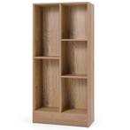 Tweedekans | Coast Boekenkast 50x24x104 cm – 5 Vakken Staand, Ophalen of Verzenden, Zo goed als nieuw