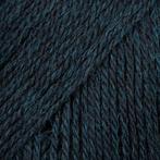 DROPS Flora Mix - 38 marineblauw - Wol Garen, Hobby en Vrije tijd, Breien en Haken, Ophalen of Verzenden, Nieuw
