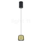 Helestra Ove Hanglamp LED, zwart/goud (Hanglampen), Huis en Inrichting, Verzenden, Nieuw