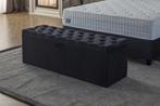 Opberg Boxspring Ashley Antraciet, Verzenden, Nieuw, Overige kleuren, Modern