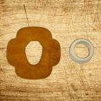 leather tsuba 7mm with tsuba dome (made in Japan), Verzenden, Nieuw
